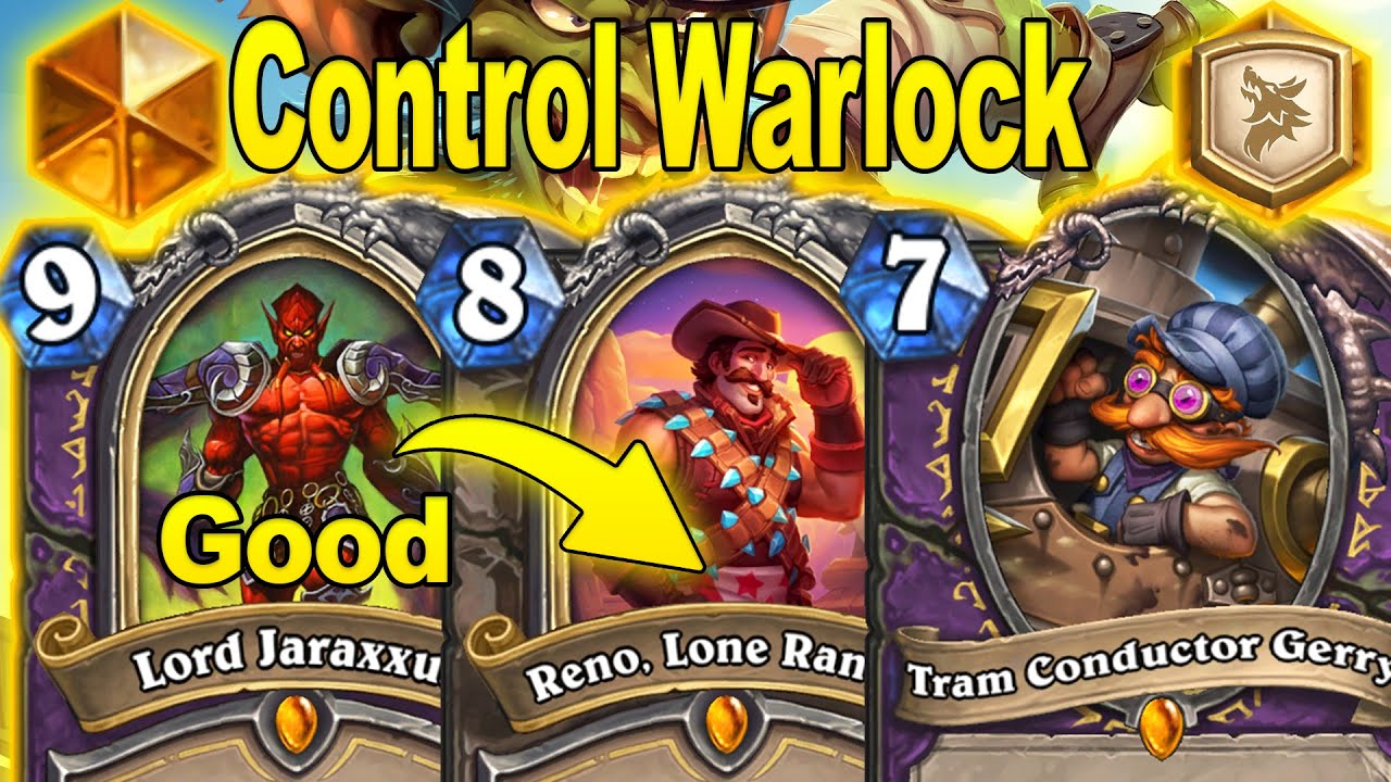 My Control Warlock Plays Lord Jaraxxus Because It's Good! Showdown in the Badlands | Hearthstone