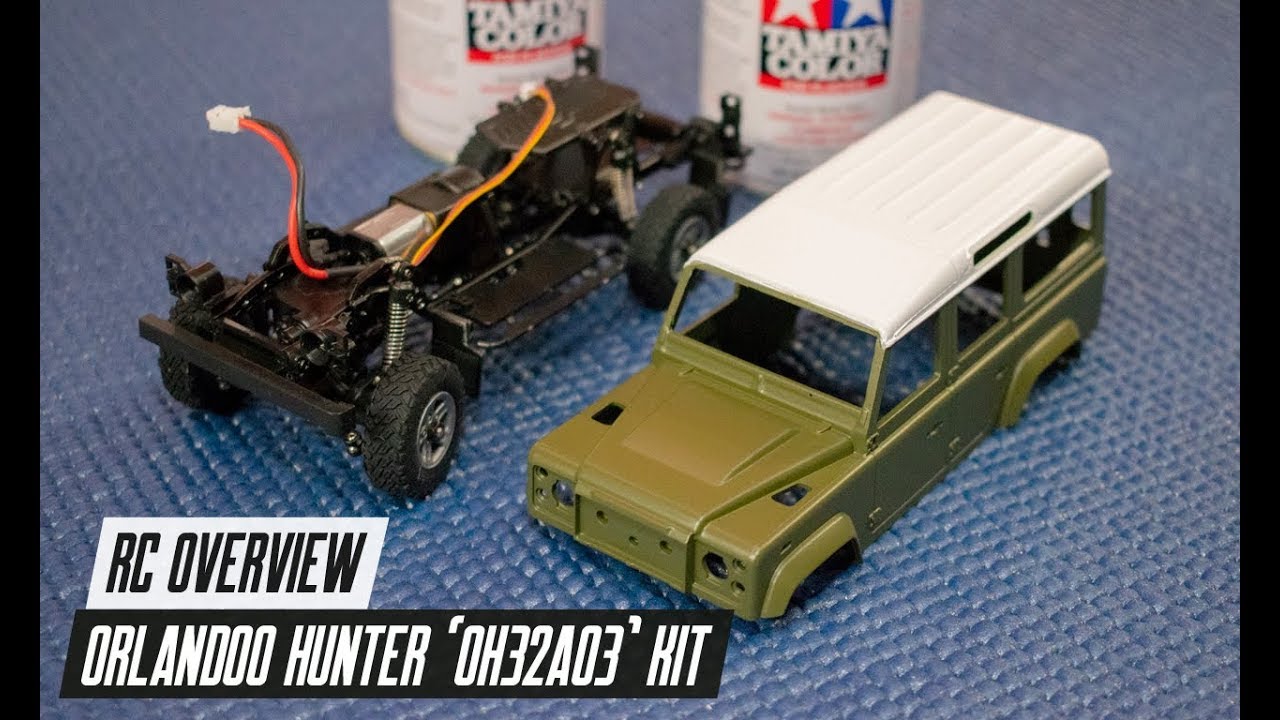Orlandoo Hunter OH32A03 R/C Kit - Build Overview