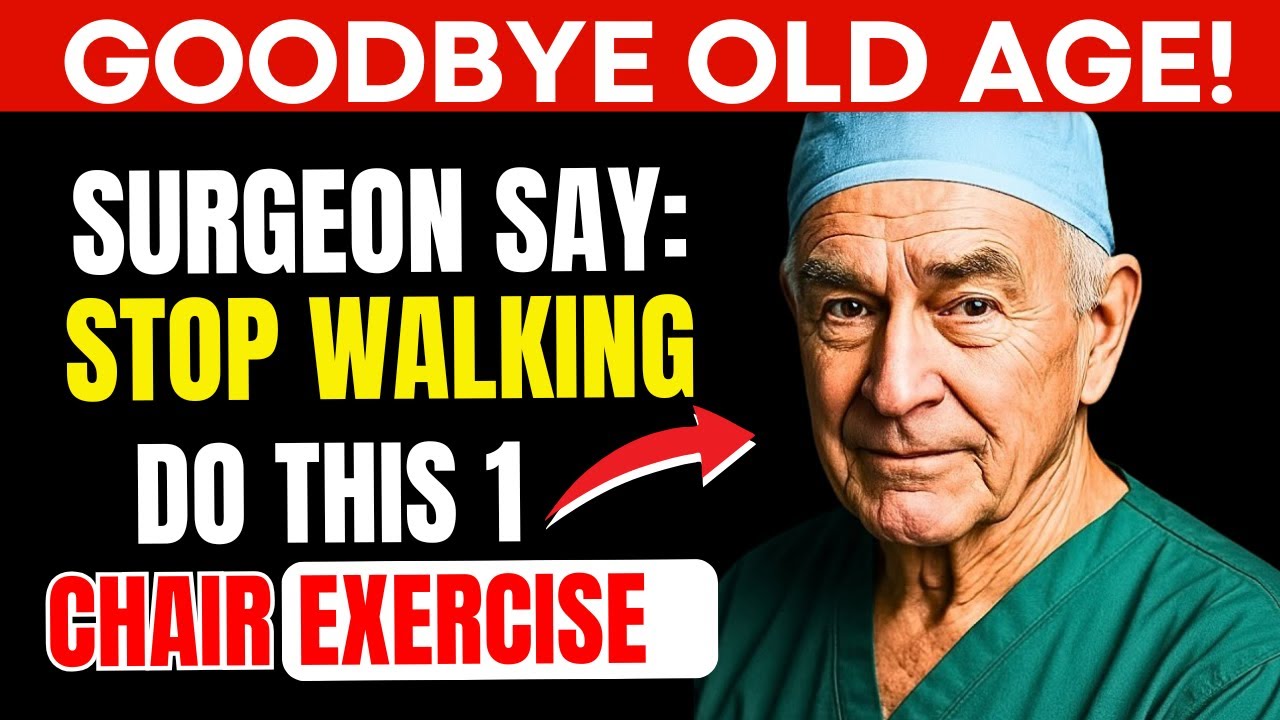 Over 60? This ONE Chair Exercise Beats Walking — Surgeon Approved! | Senior Nutrion