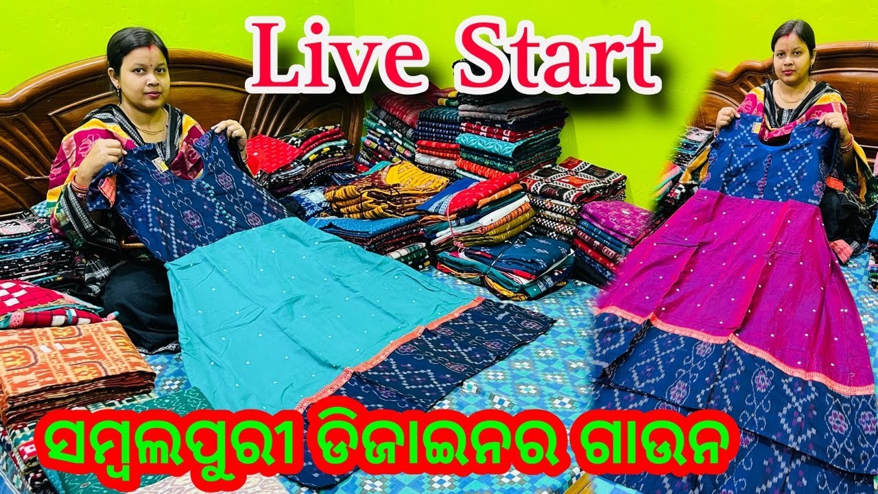 Sambalpuri Dress Set,  Gaun , kurti Collection By Hirakud Vlogger 8763816505/ 9861143519