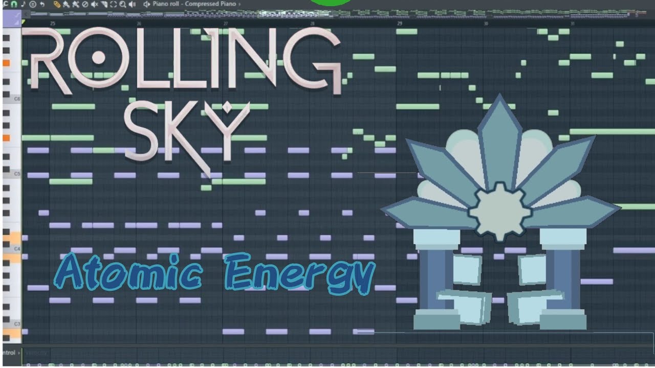 Rolling Sky: Atomic Energy - Piano Cover