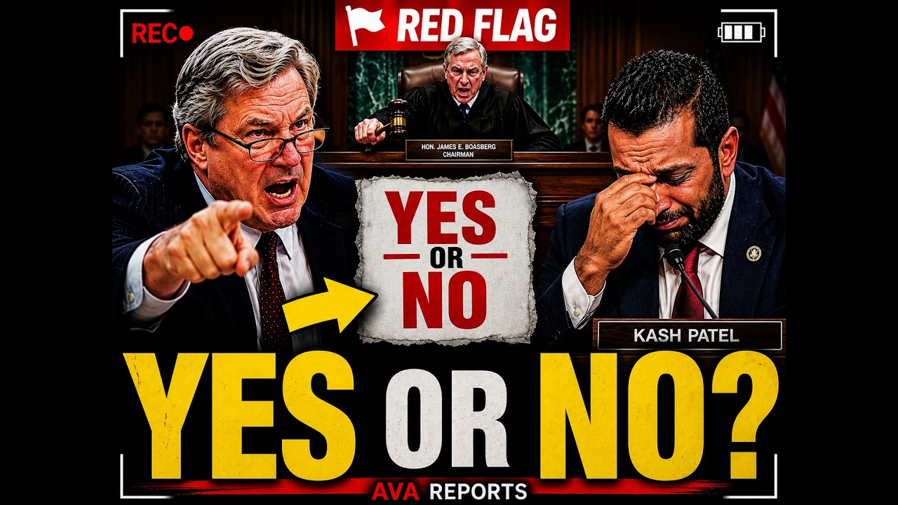 The Court Order That Never Existed &mdash; Kash Patel Exposed in Senate Hearing #kashpatel #uspolitics