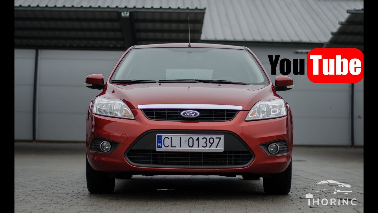 4k🎥FORD FOCUS 1.6 BEZYNA 2008R BEZWYPADKOWY BEZSZKODOWY AUTO JAK NOWE