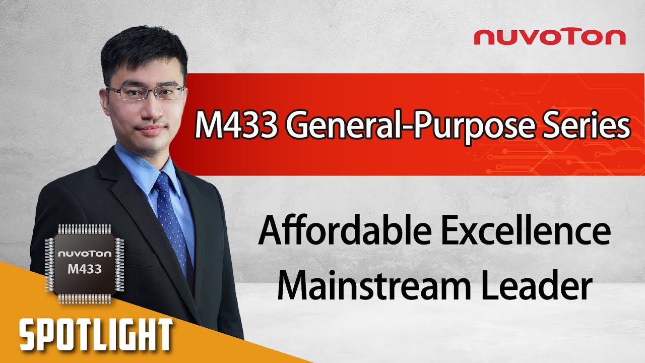 NuMicro&reg; M433 - General-Purpose Microcontroller