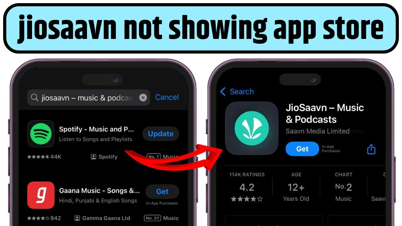 JioSaavn Not Showing in App Store on iPhone Fixed | JioSaavn Download on iPhone | JioSaavn App Store