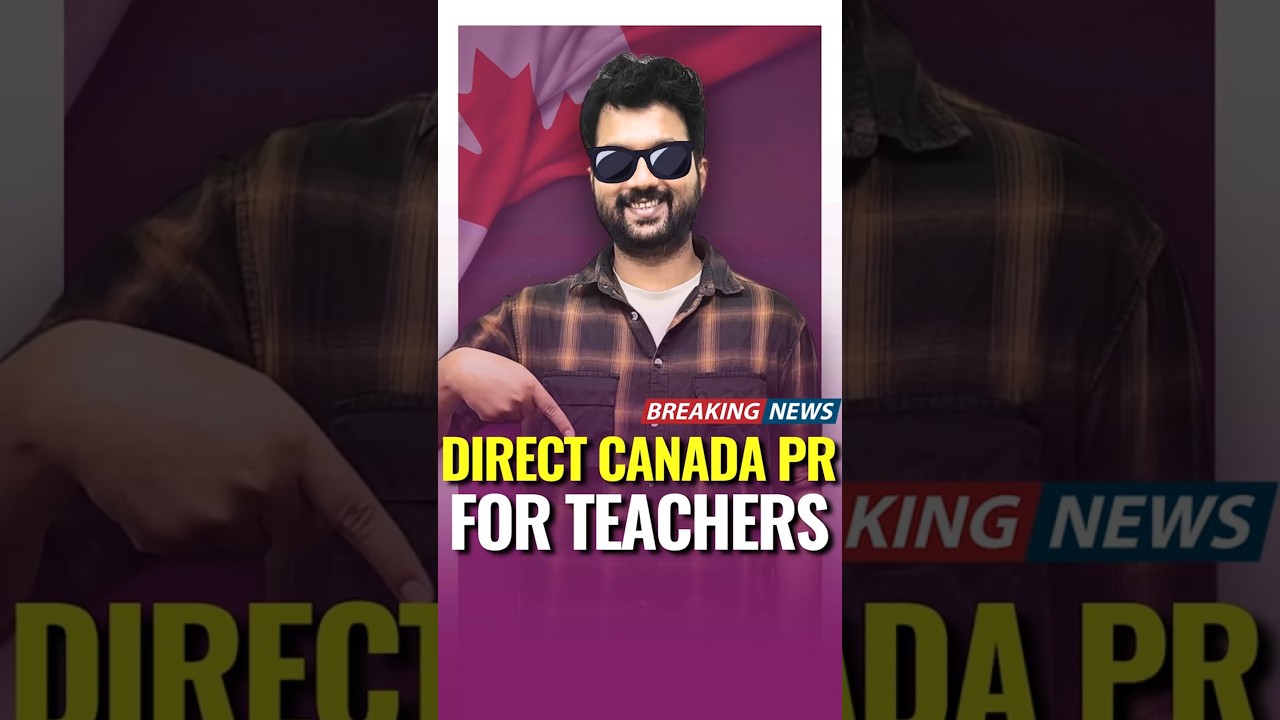 Become a Canadian Permanent Resident in JUST 6 Months as a TEACHER