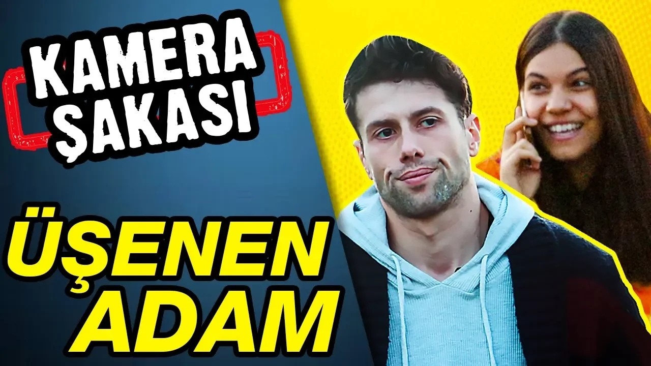 AŞIRI ÜŞENEN ADAM ŞAKASI! / DARLAYAN KAMERA ŞAKASI