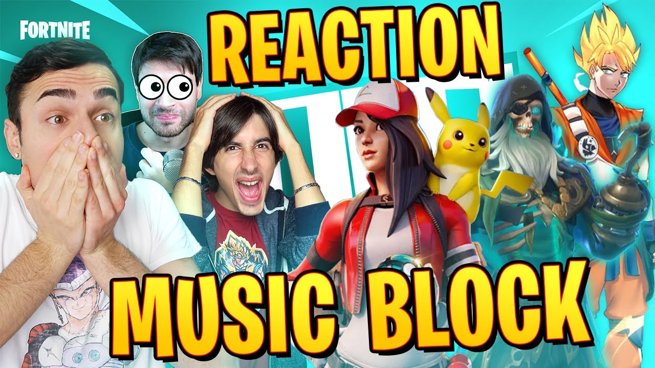 MUSIC BLOCK DRAGON BALL e POKEMON SU FORTNITE! w/ 