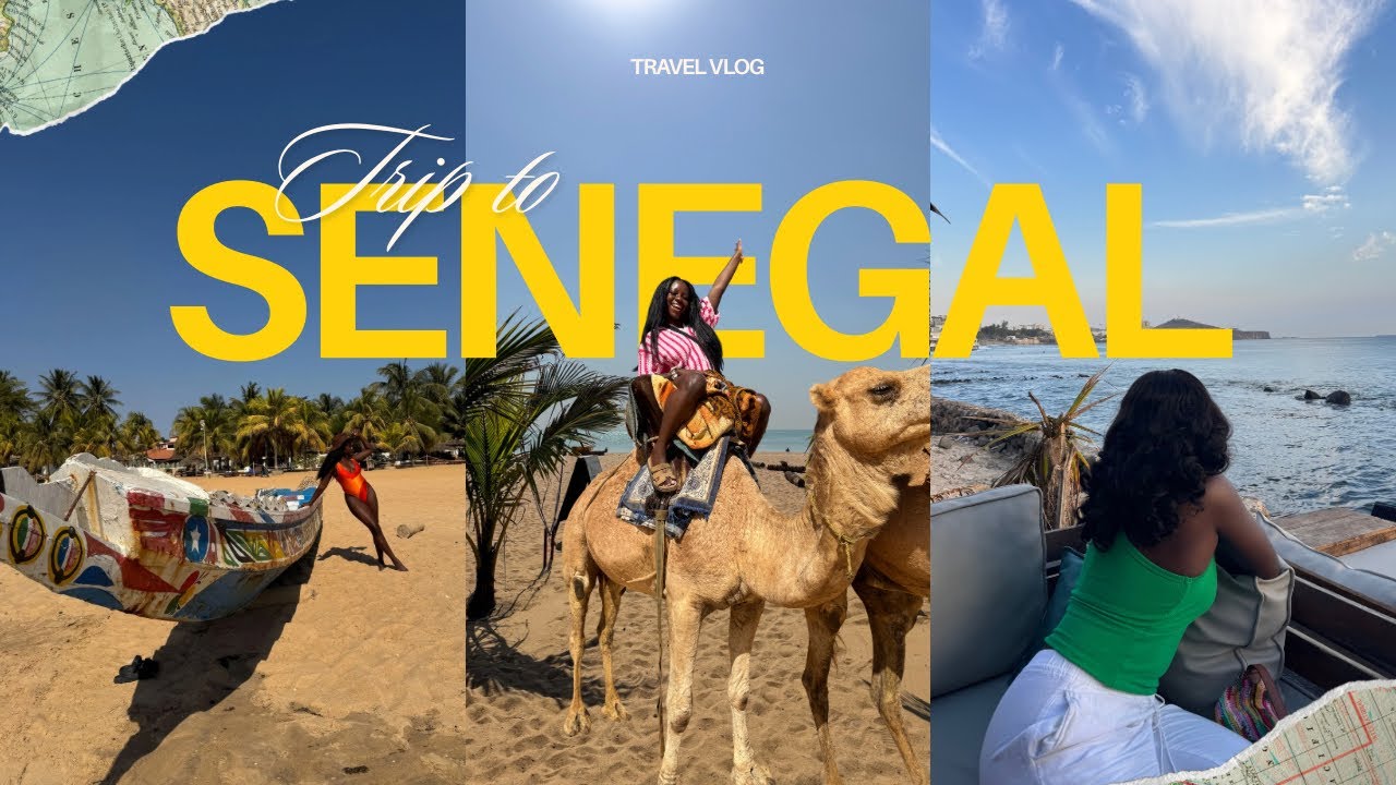 Новый год в Сенегале 🇸🇳 | Розовое озеро, катание на верблюдах, ночная жизнь и многое другое!