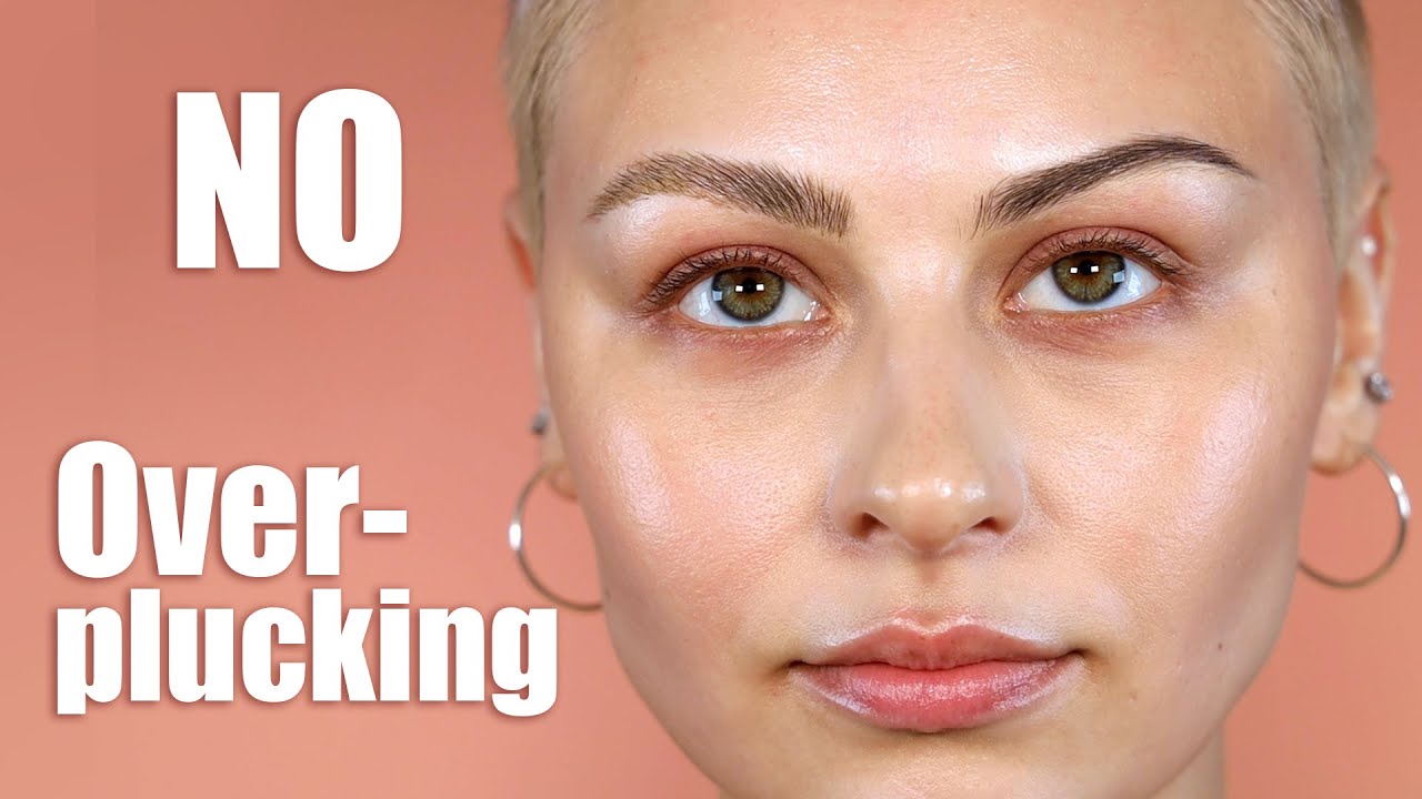 How to get 90's brows without over plucking