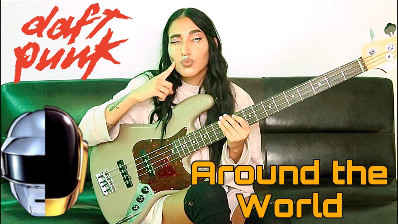 Daft Punk - Around the World ( Bass Cover )