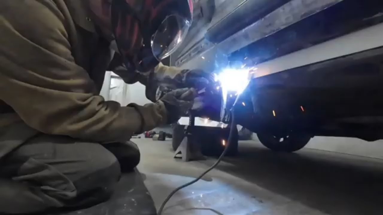 VW Scirocco sill replacement rust repair. Making a sill, cheap repair!