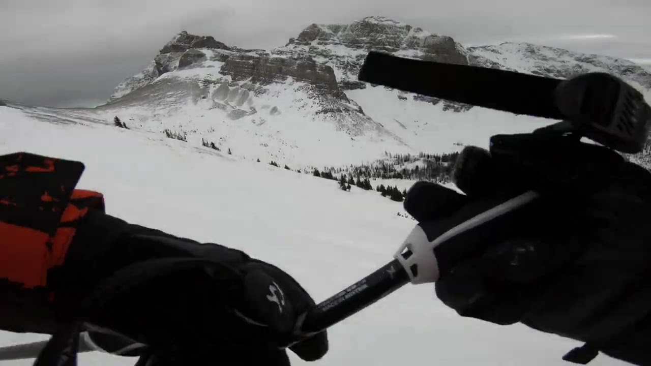 'Think Again' Southside Chutes, Double Black Diamond - Banff Sunshine Village