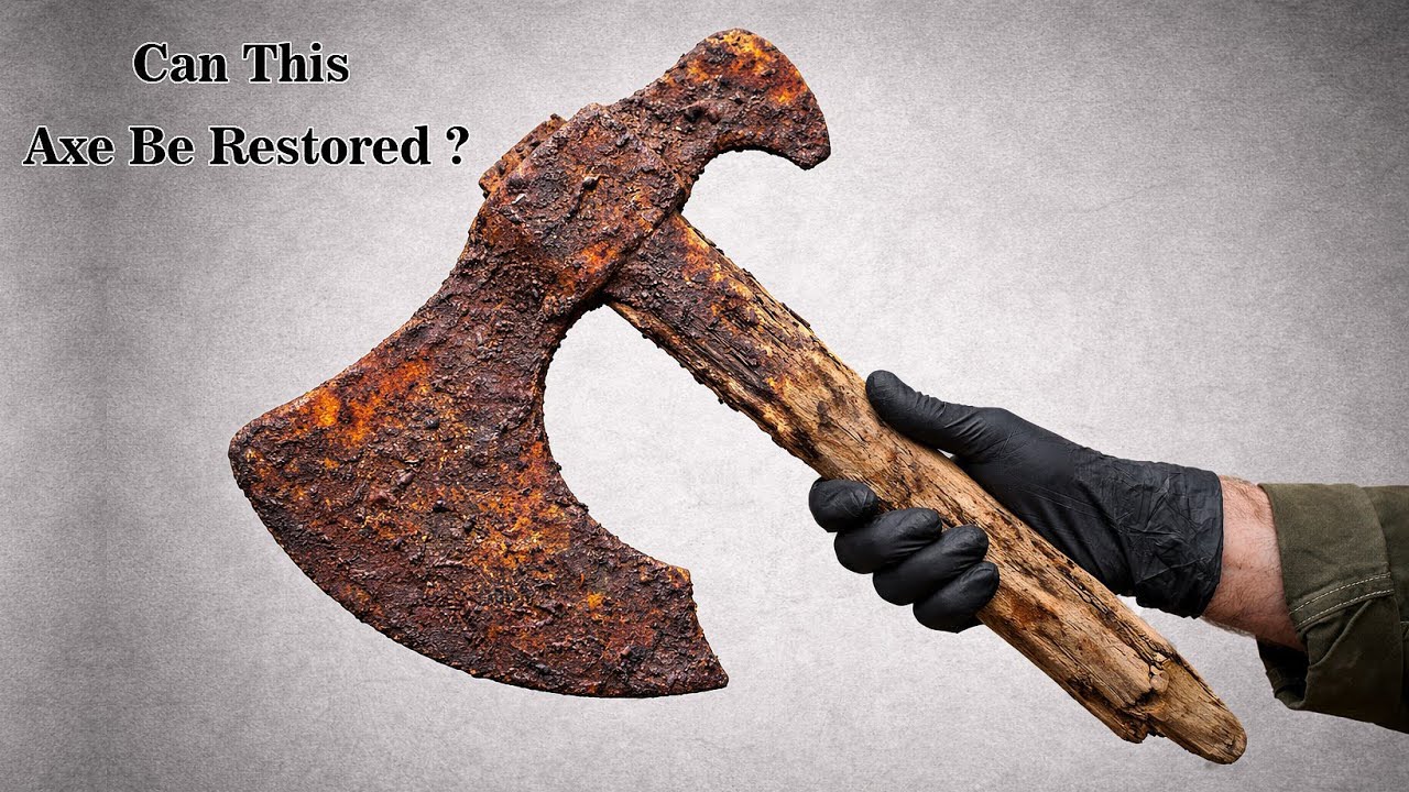 From Rust to Razor Sharp &ndash; Axe Restoration
