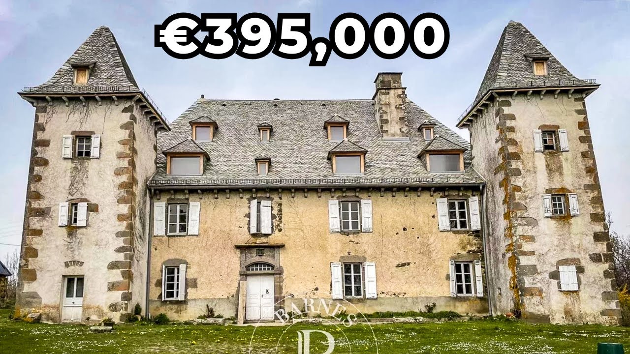 French Chateau You Can Buy Under €400k !