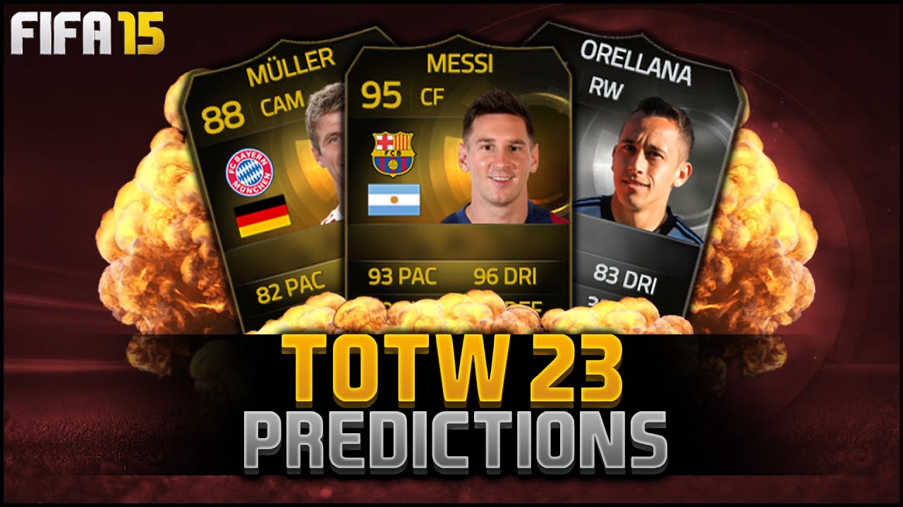 Fifa 15 Ultimate Team | Team of the Week 23 Predictions | 18th February - 25th February