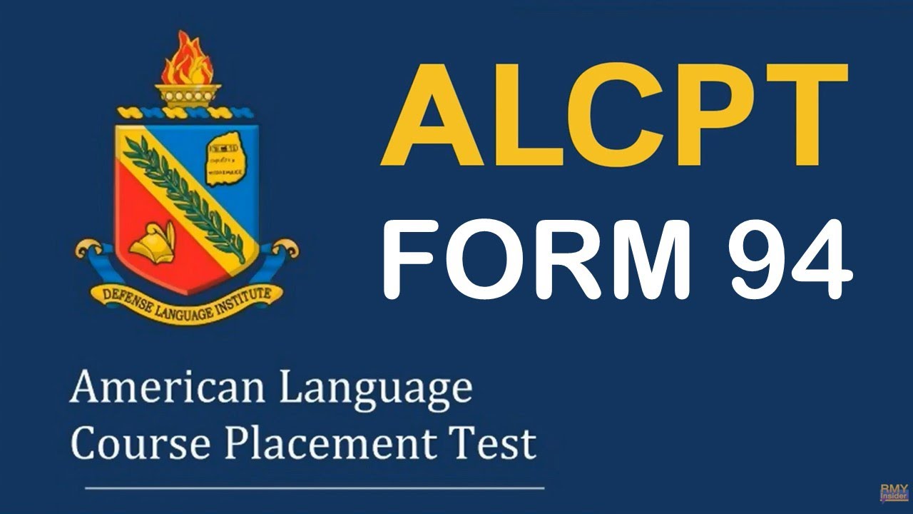 ALCPT FORM 94