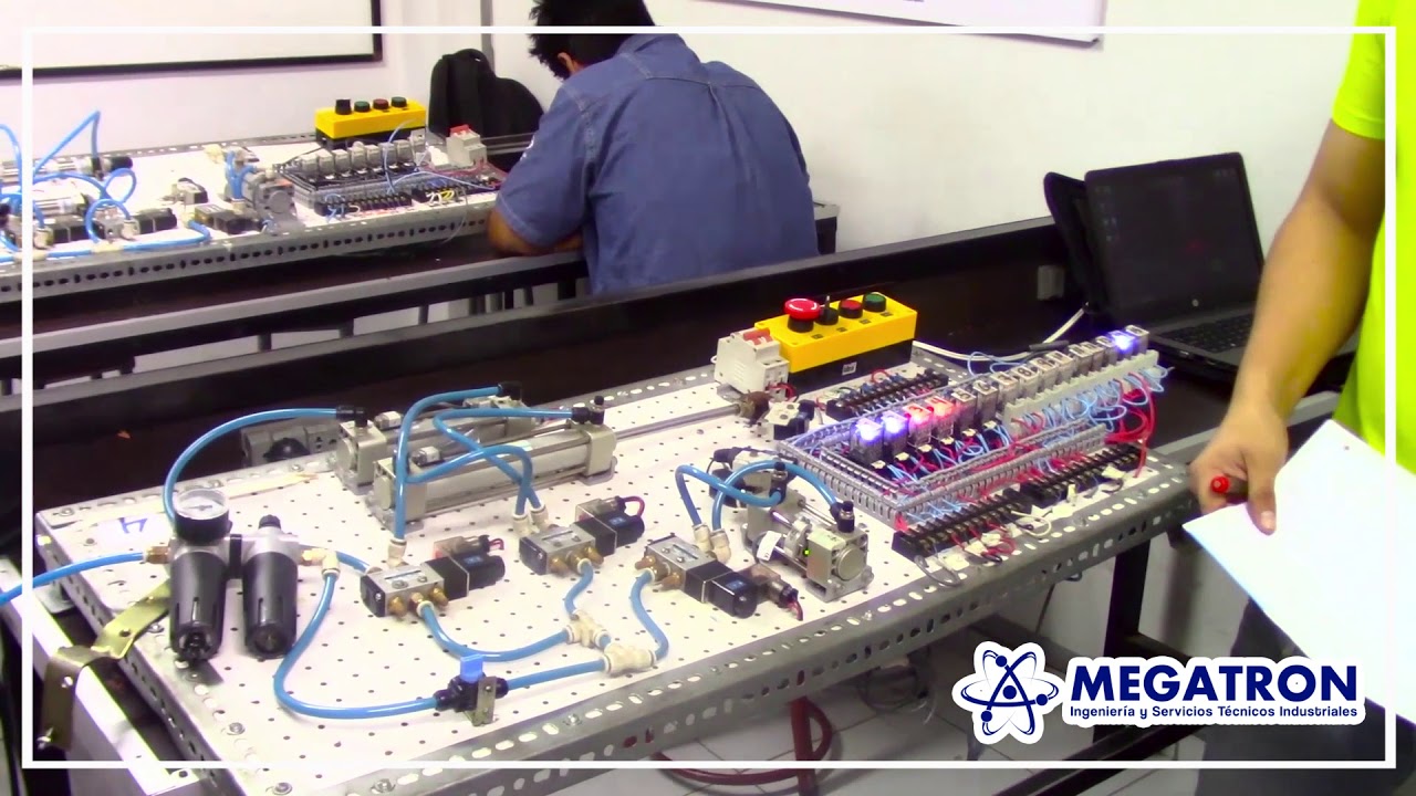Sistema de Taladro de 4 puntos, controlado Neum&aacute;ticamente - MEGATRON INGENIER&Iacute;A