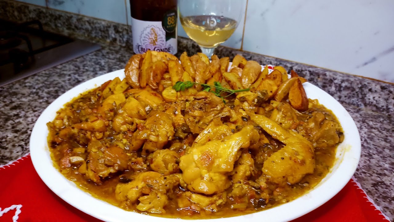 #pollo##alamontillana##con##vino##montillamoriles#