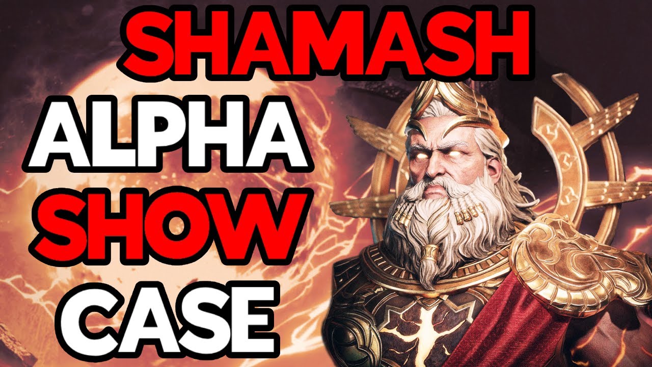 I Love This SUPPORT! SHAMASH! Godforge Alpha Showcase!