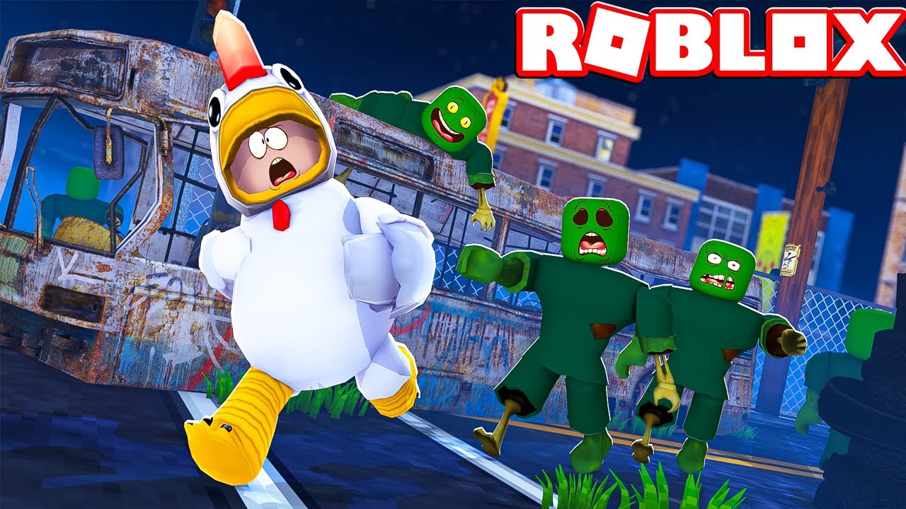 SCAPPIAMO DALL'ISOLA DEGLI ZOMBIE SU ROBLOX!!