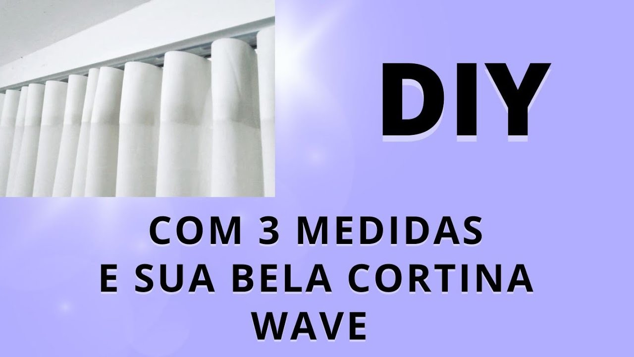 Tutorial como tirar as medidas para cortina wave sem desperdício de tecido apenas 3 medidas simples🔥