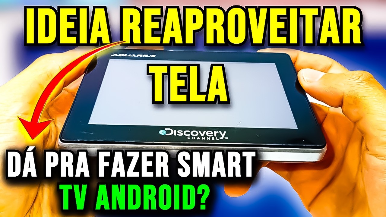 Como consertar GPS DISCOVERY, Ser&aacute; que d&aacute; pra Reaproveitar o Display dele para algum projeto? IDEIAS