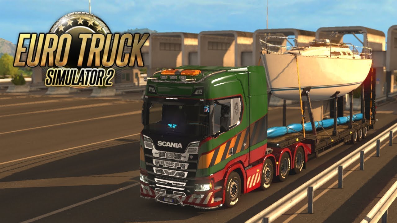 TRASPORTO PER 2.000KM UNO YACHT! #34 - EURO TRUCK SIMULATOR 2 - GAMEPLAY ITA