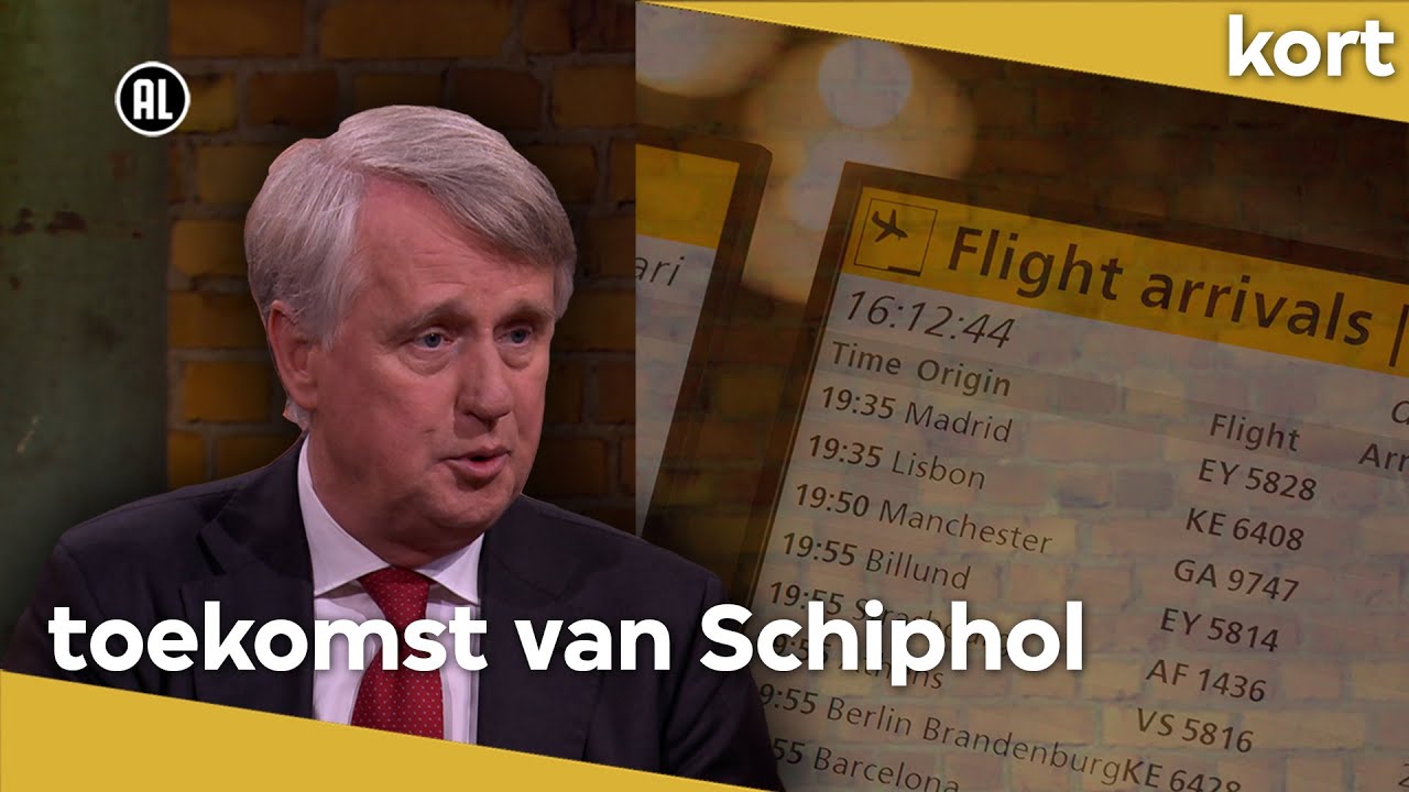Wat doet Schiphol om overlast en vervuiling te beperken? | Dick Benschop | Buitenhof