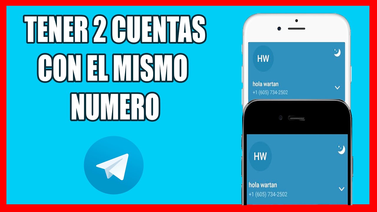 Tener 2 cuentas de Telegram con el mismo número (2023)