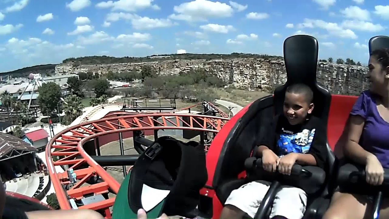 Pandemonium (HD POV) Six Flags Fiesta Texas