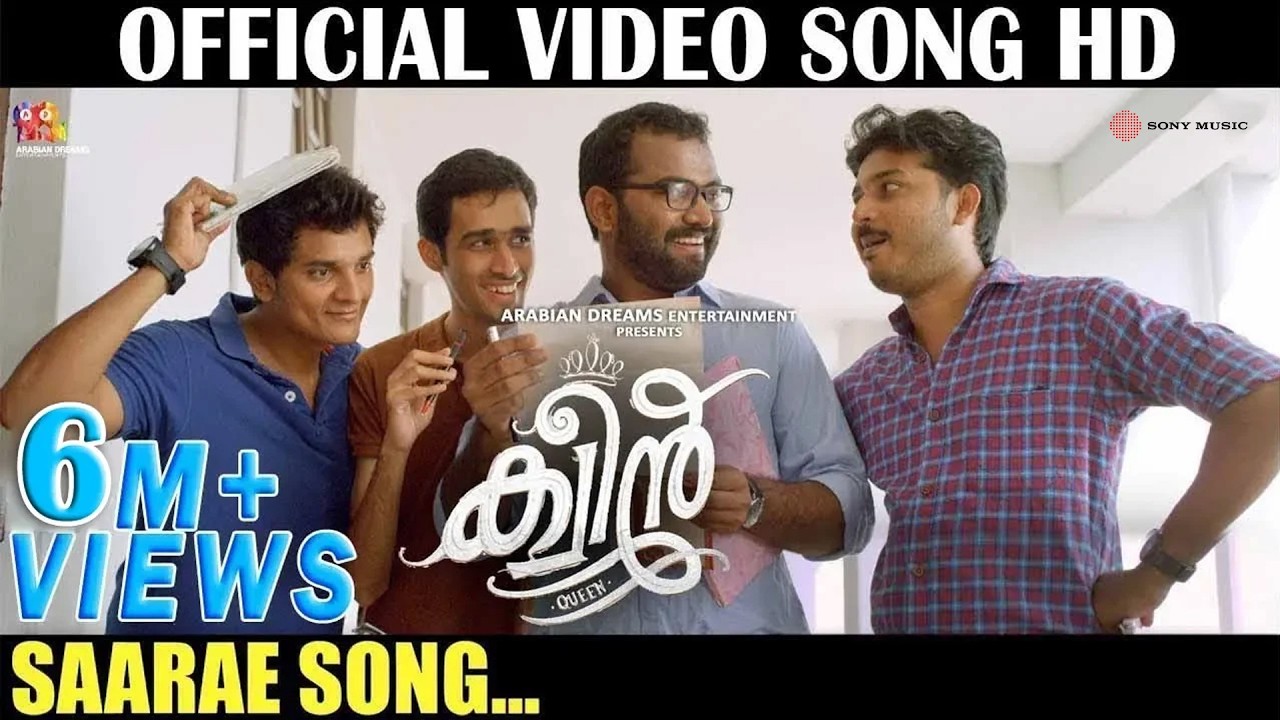 Saarae Video Song | Queen | Dijo Jose Antony | Jakes Bejoy | Arabian Dreams Entertainment