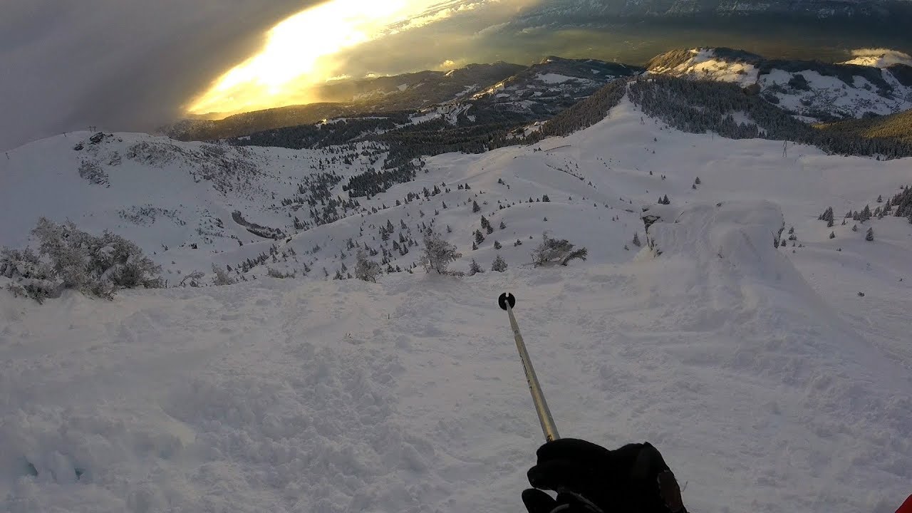 DU RÊVE EN POUDRE // ski aux 7 Laux
