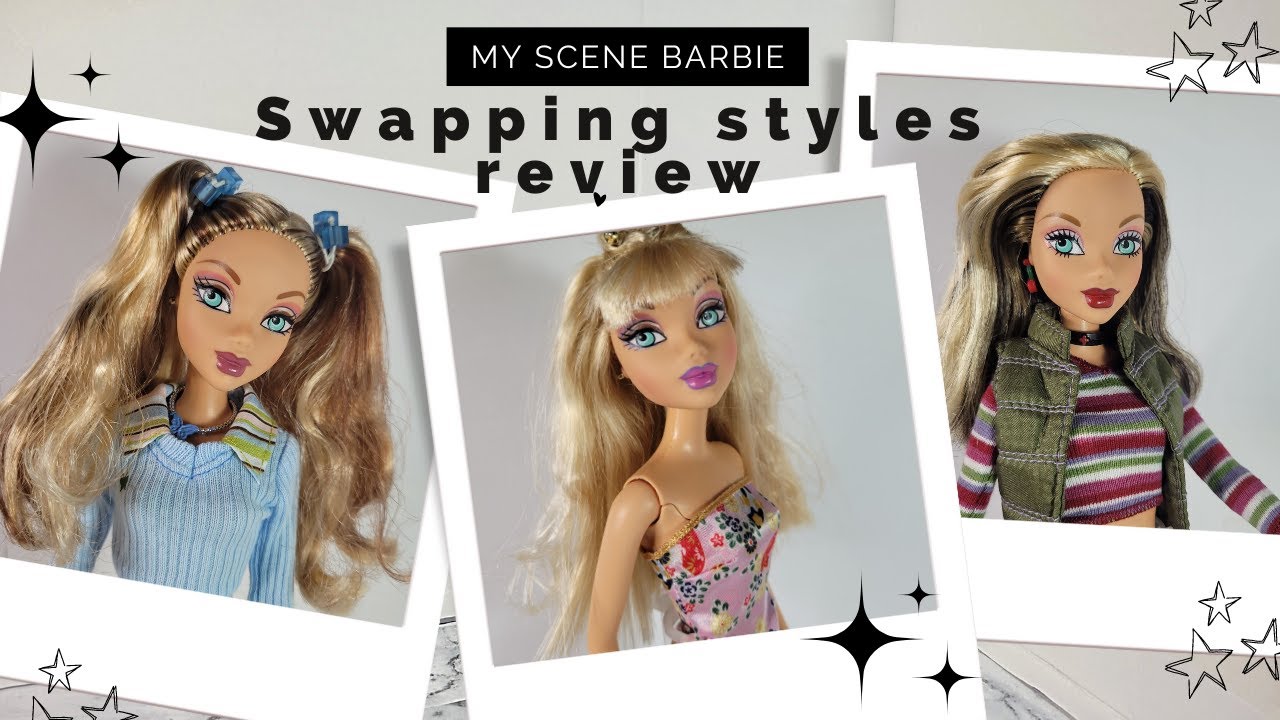 My scene swapping styles: barbie, vintage doll review