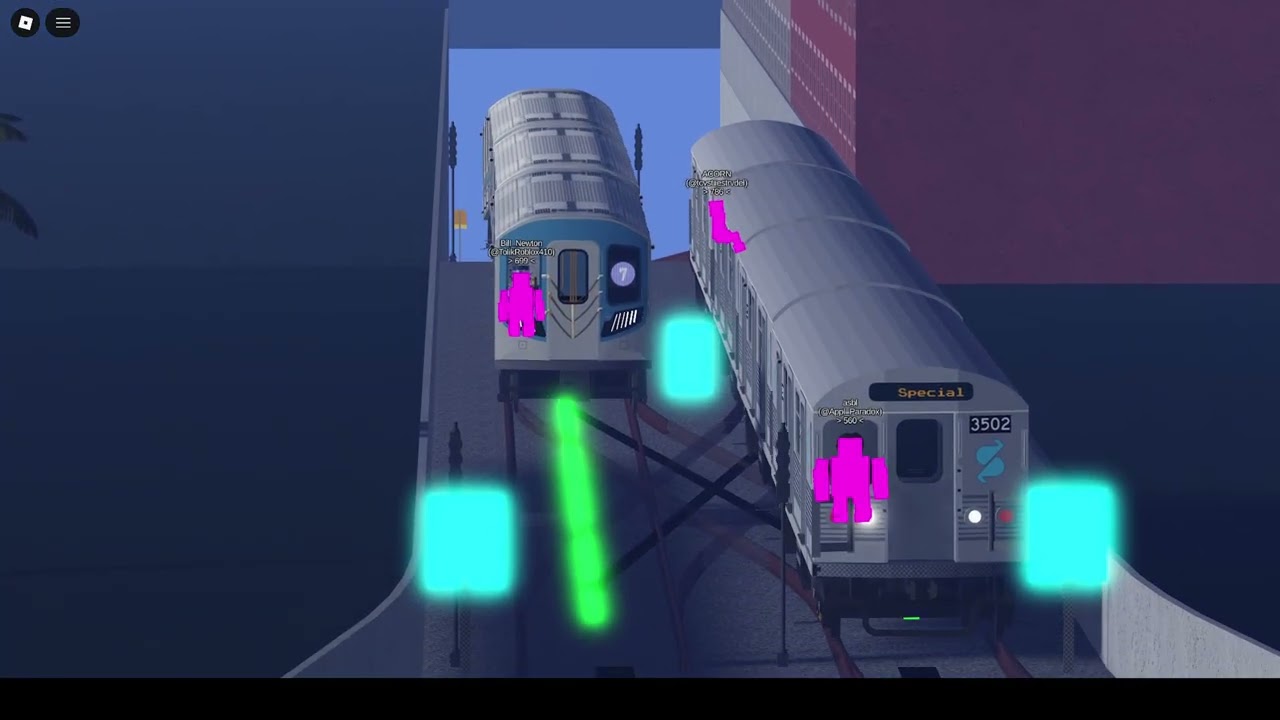 [ROBLOX] Spectating and Operating a train in SubTransport's Classic: Cortlandt/Jerome Lines