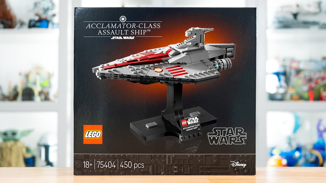 LEGO Star Wars 75404 ACCLAMATOR-CLASS ASSAULT SHIP Review! (2025)