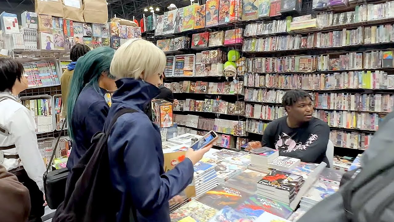 Anime NYC 2023 - Hunting for Anime, Manga, Comic Books and more