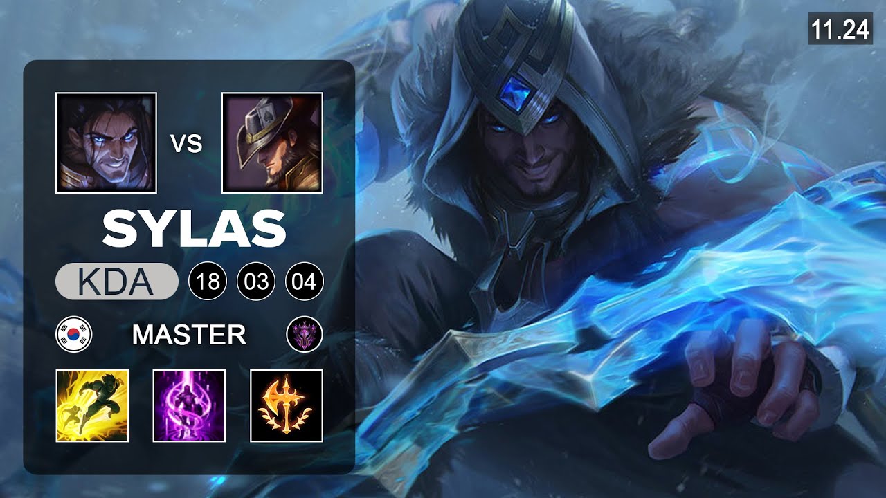 Gen G Chovy Sylas Mid vs Twisted Fate - KR Master - PreSeason 12 Patch 11.24