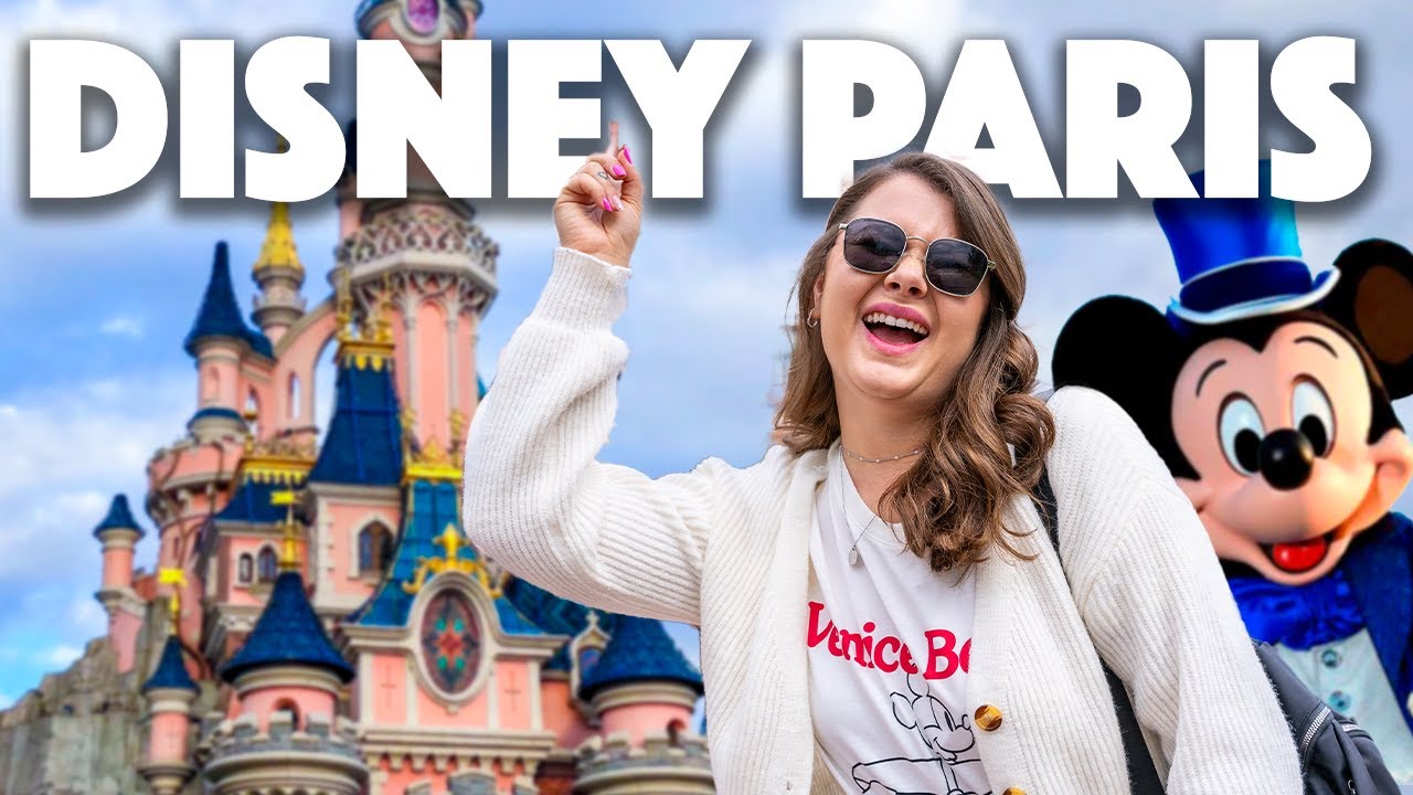 Conhe&ccedil;a a DISNEY PARIS&nbsp;| O lugar mais M&Aacute;GICO do MUNDO!
