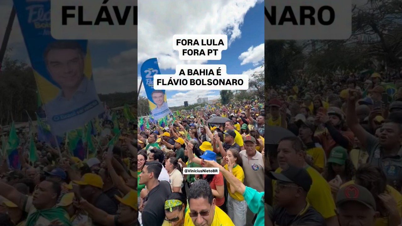 BAHIA GRITA: LULA LADRAO #bahia #lula #lulaladrao #direita #patriota #flaviobolsonaro