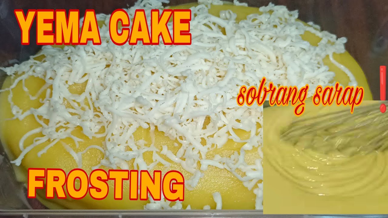 YEMA CAKE FROSTING || HOMEMADE YEMA CAKE || YEMA SAUCE