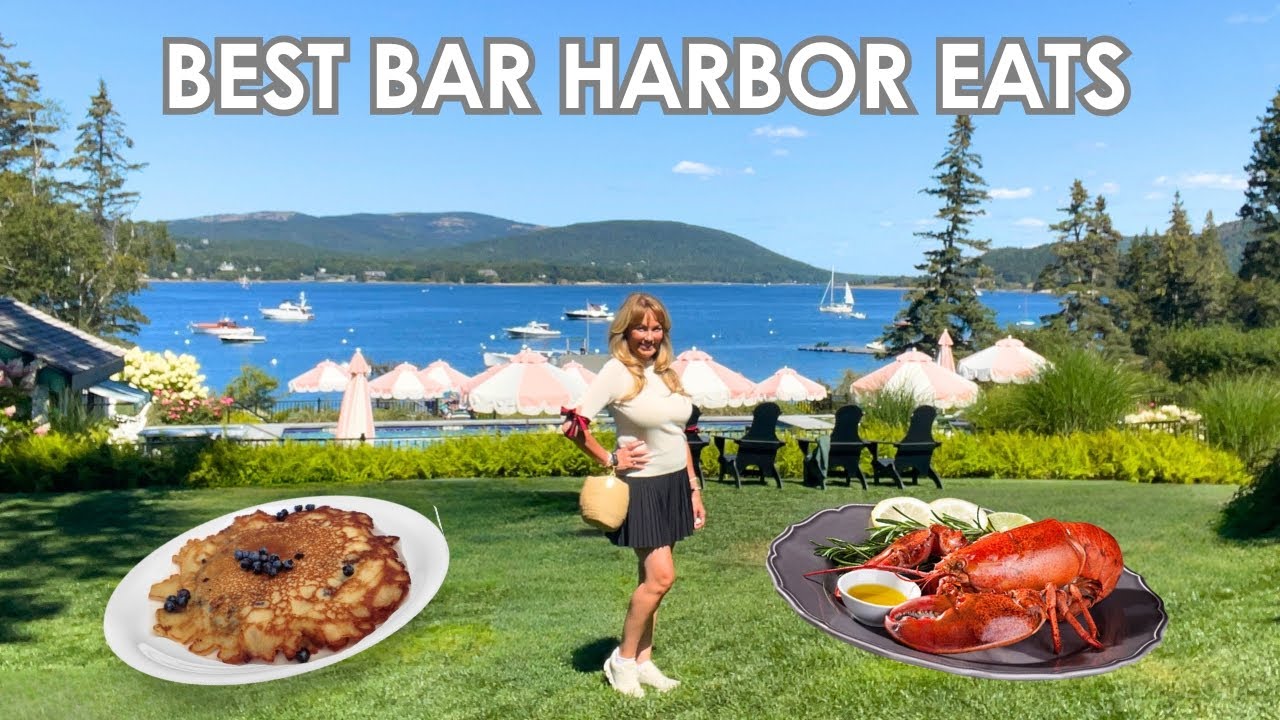 🦞 Best Places to Eat in Bar Harbor, Maine 🥂 Breakfast, Lunch, Lobster, Dinner & Drinks Food Guide