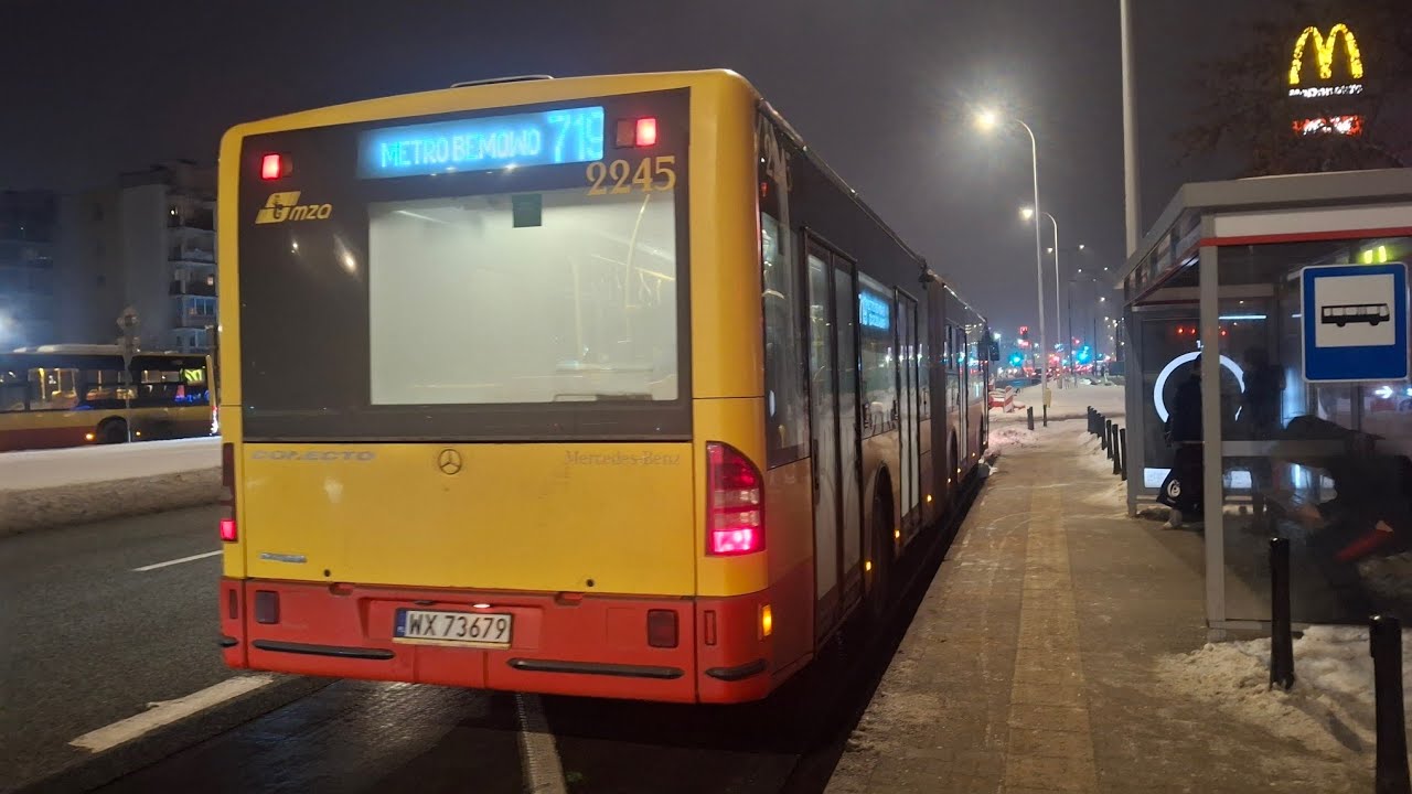Mercedes-Benz Conecto G #2245 (MZA Warszawa) [🚍719]