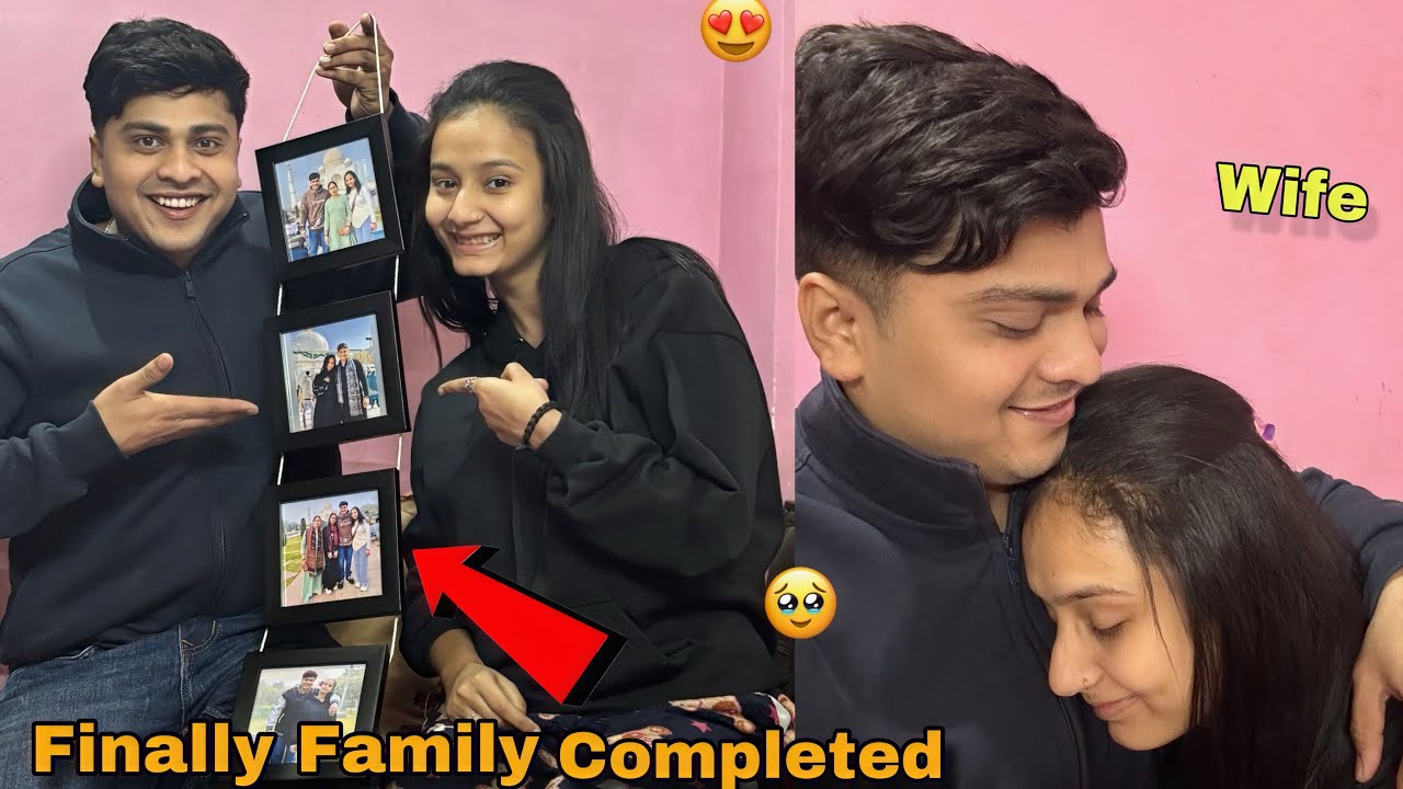Finally Family Completed 😍|Anu Ne Diya Surprise 🎁|Sahil Ho Gaya Emotional 🥹| SahilAnuVlog