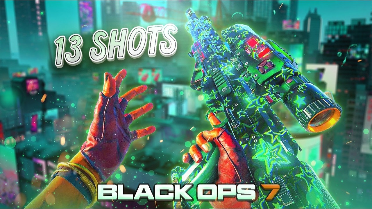 I HIT THE MOST INSANE BO7 SHOT! (13 SHOTS)