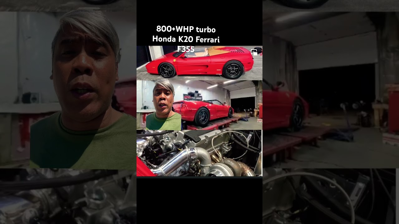 Honda K20 swapped Ferrari F355