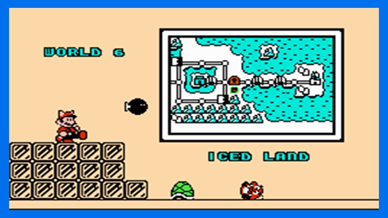 SUPER MARIO BROS 3 - WORLD 6