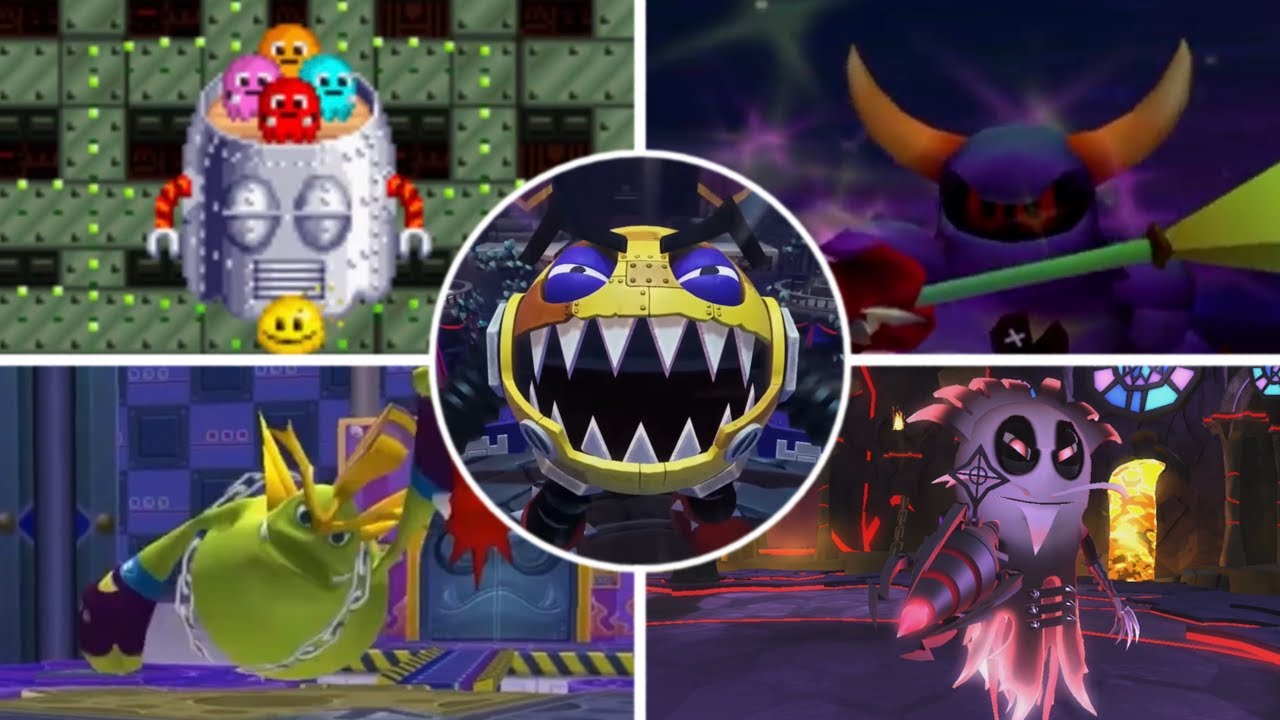 Evolution of Final Bosses in Pac Man Games (1994-2022)