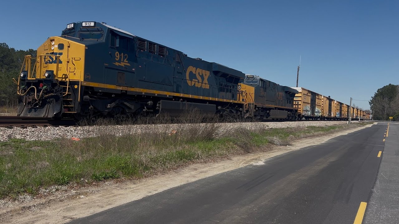 M491-01 Rocky Mount NC to Waycross GA with @CSXMainLineProduction 