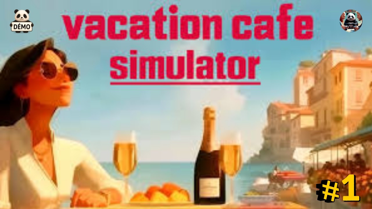 Vacation Cafe Simulator [FR] [DEMO] #1 : Notre resto sur une île de vacances itlienne 🇮🇹